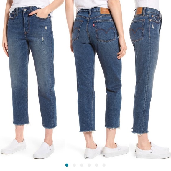 Levi’s Wedgie High Waist Straight Jeans - Picture 1 of 8